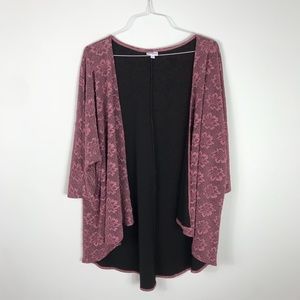 Lindsay Kimono Open Front Cardigan NWT